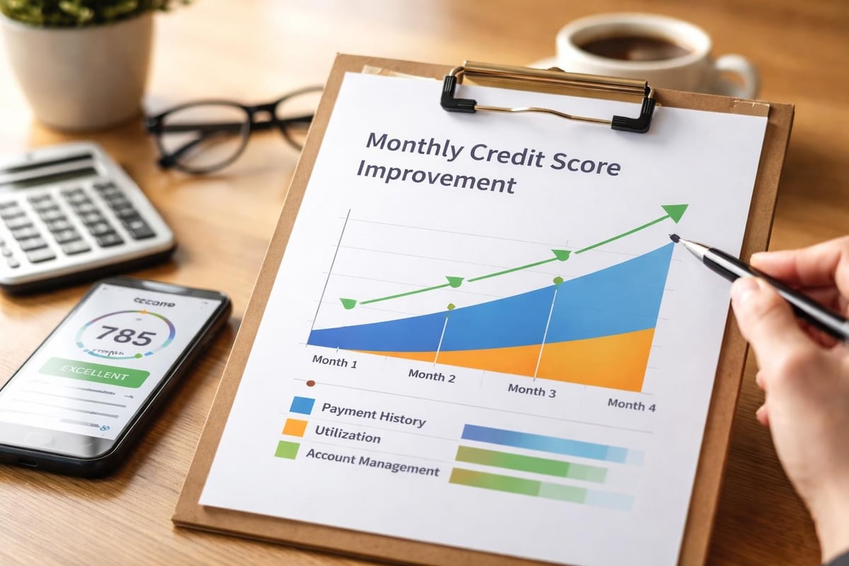 Credit improvement timeline