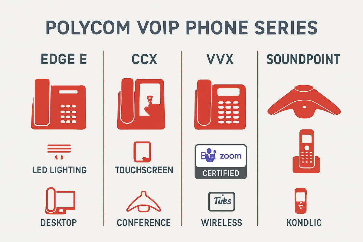Understanding Polycom VoIP Phones: Models & Series Overview
