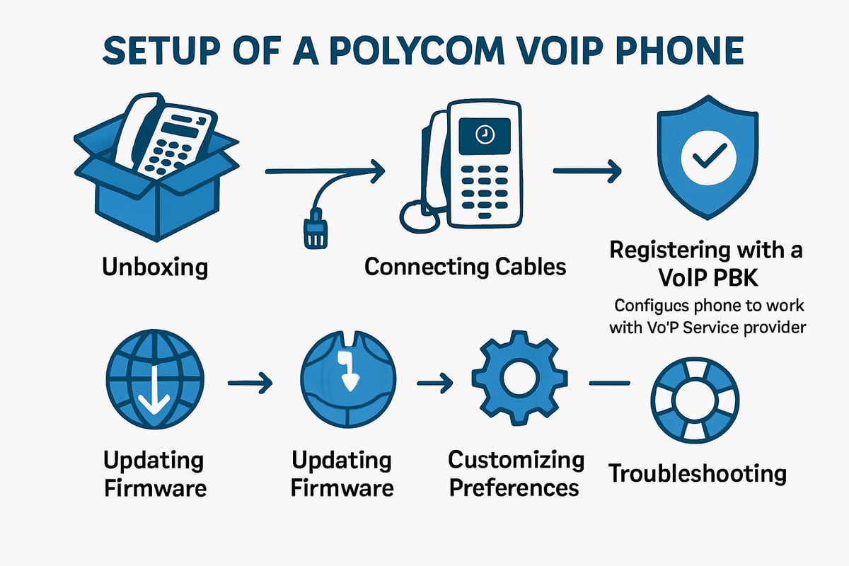 Step-by-Step Polycom VoIP Phone Setup Guide