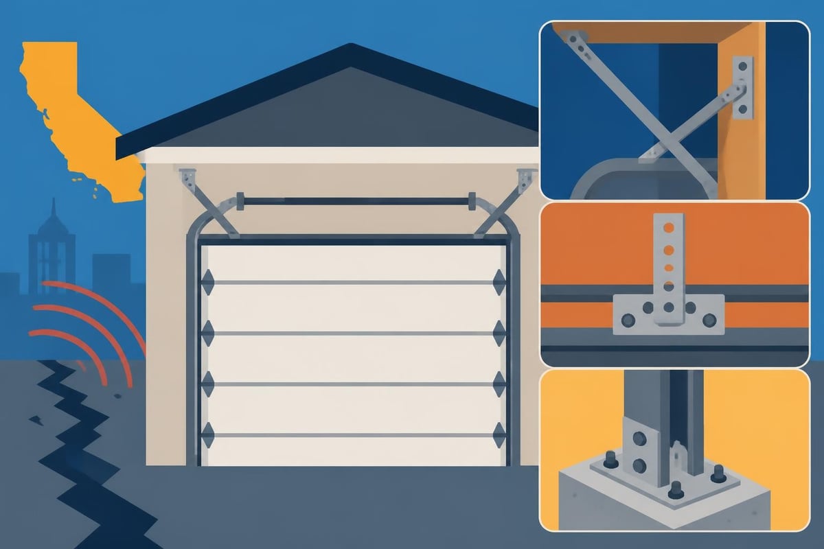 California Garage Door: Installation, Repair &Amp; Code Guide 1 Seismic Reinforcement Methods