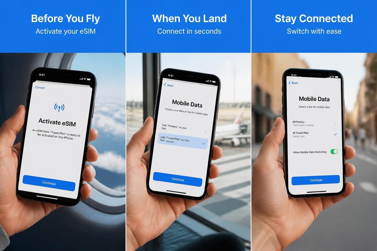IPhone 11 travel connectivity