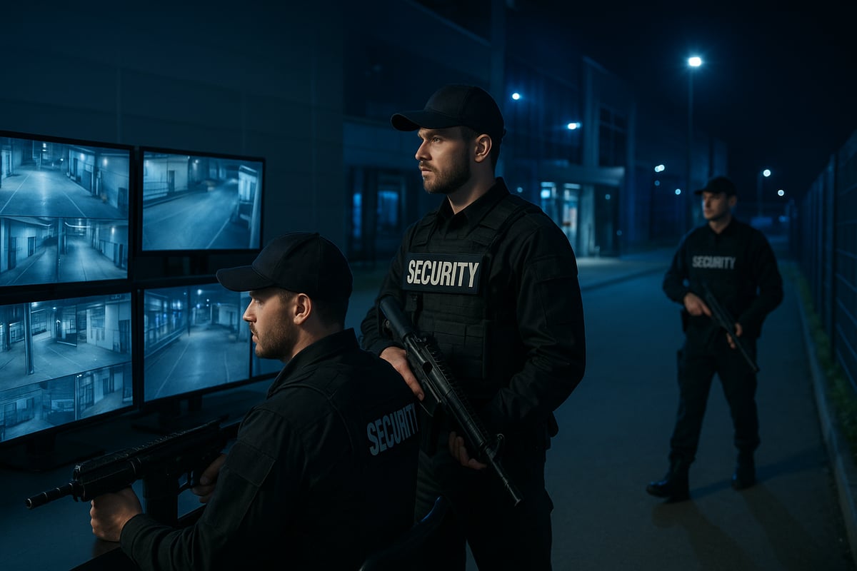 Come Scegliere il Miglior Servizio di Vigilanza Armata per i Turni Notturni