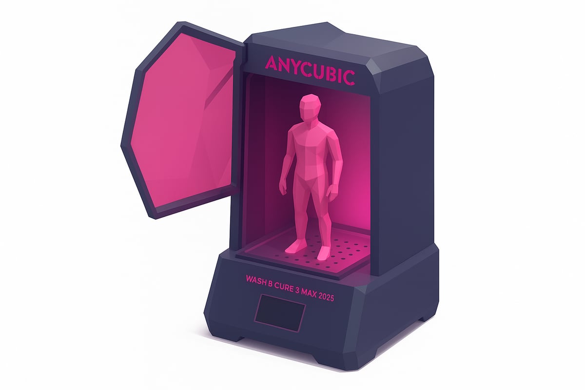 Características clave de la Anycubic Wash and Cure 3 Max 2025