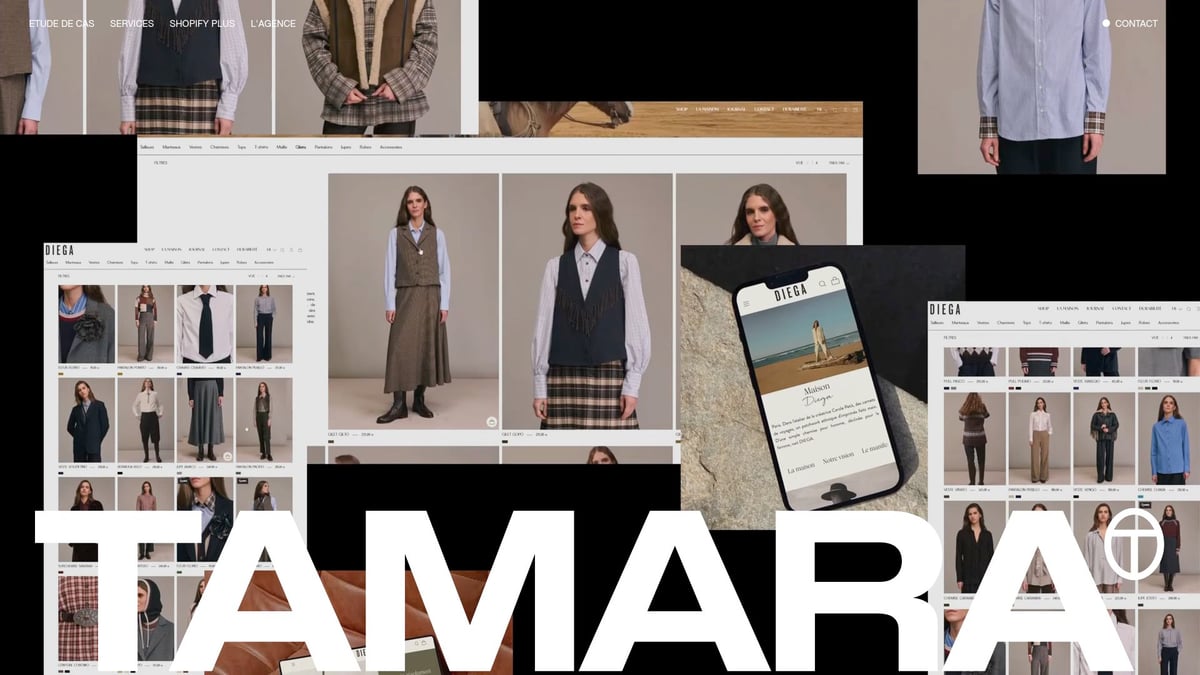 Top 7 Designer Shopify Incontournables à Suivre en 2026 - Tamara Agency