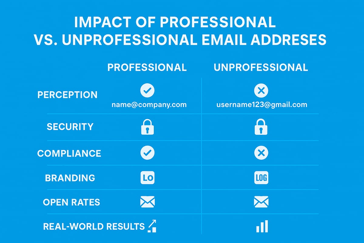 Why a Professional Email Matters in 2026