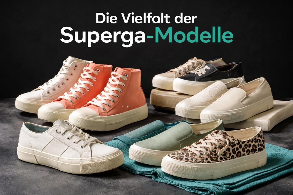 Superga Modellpalette