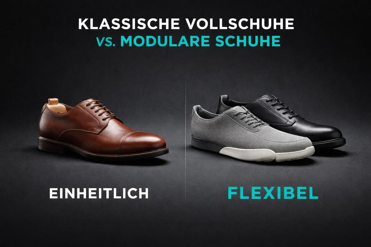 Schuhkonzepte Vergleich