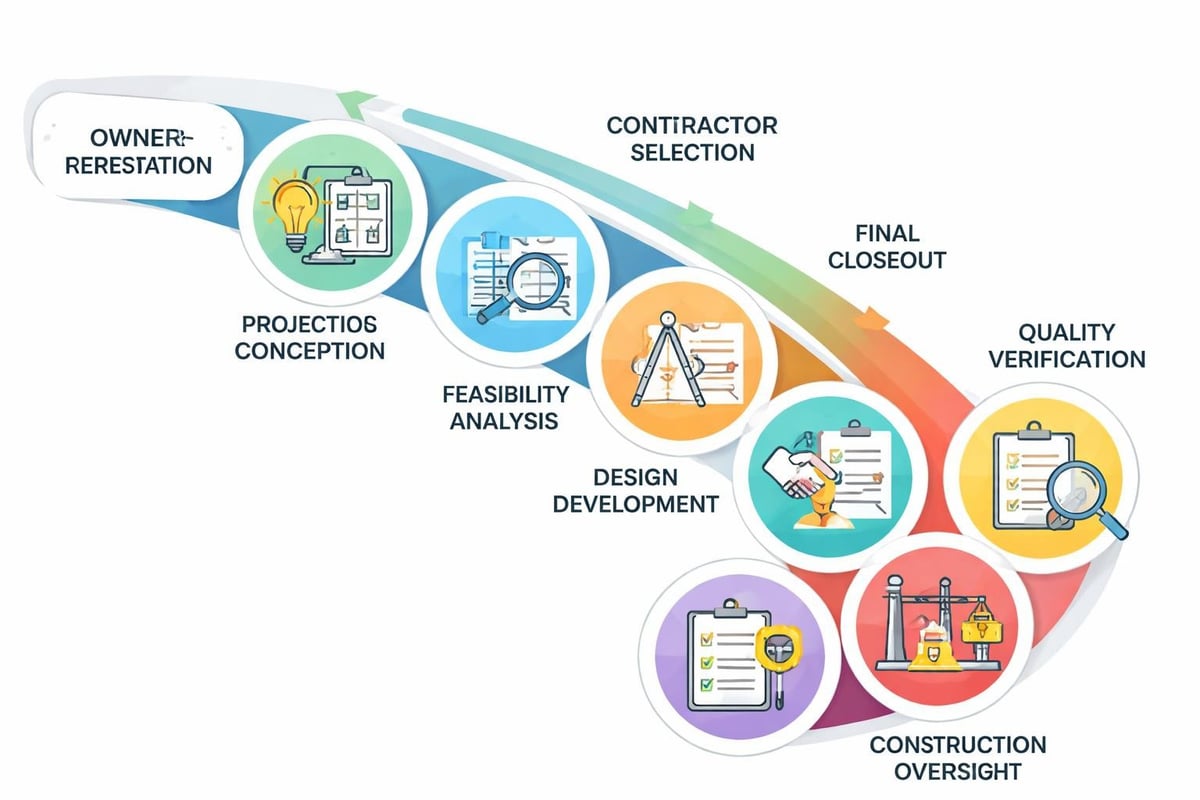 Owner representation project phases