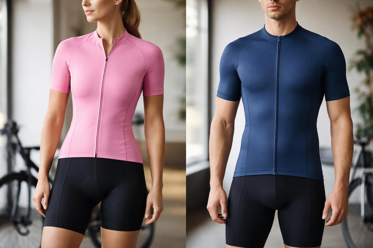 Women's cycling jersey fit differences