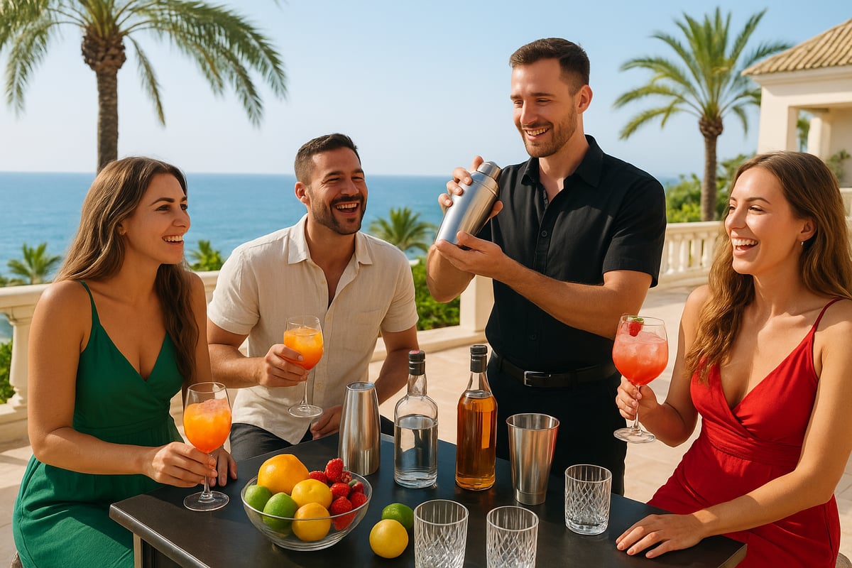 What Is a Marbella Mobile Cocktail Making Class?