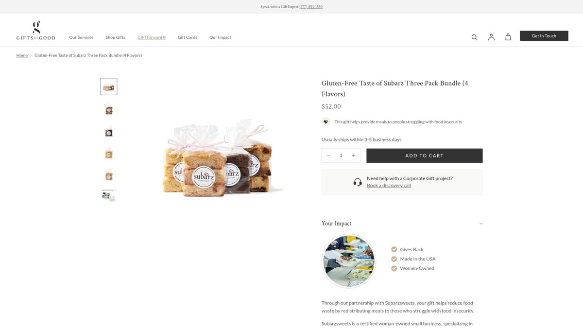 8 Best Food Set Gifts to Delight Every Food Lover in 2026 - Gluten-Free Taste of Subarz Three Pack Bundle