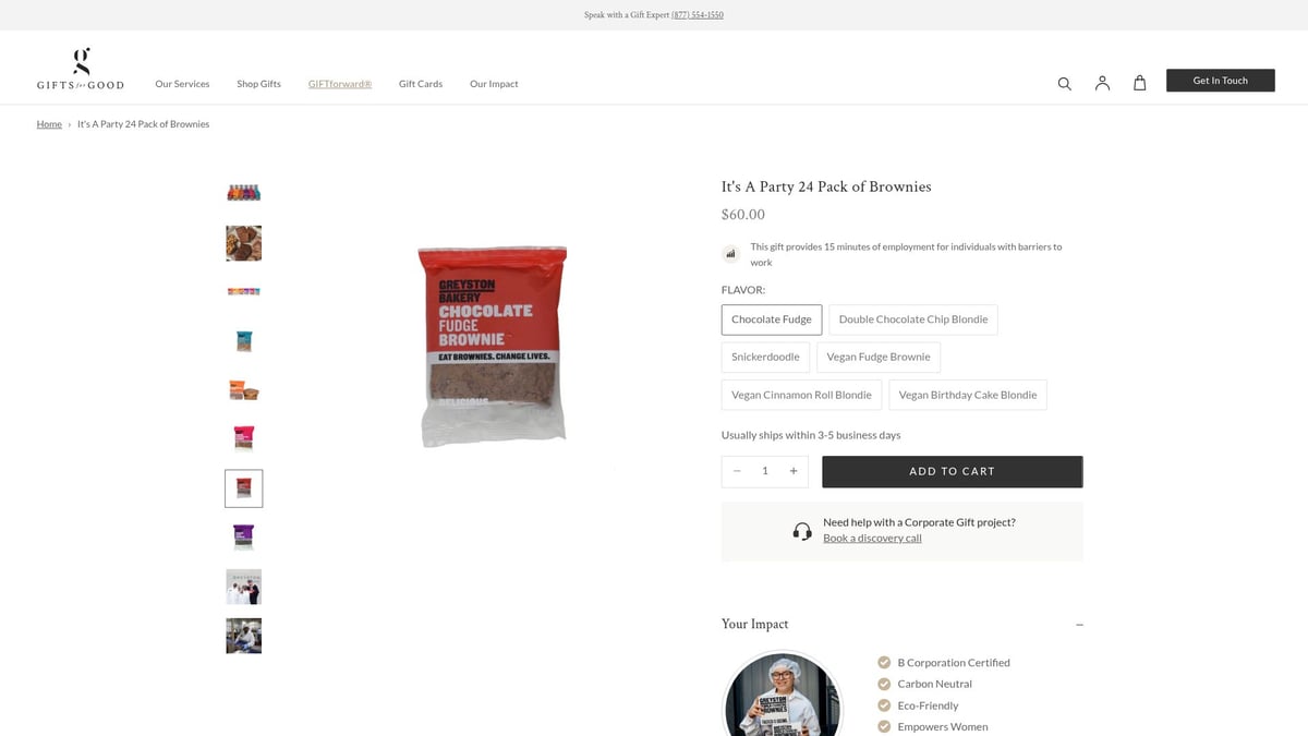 8 Best Food Set Gifts to Delight Every Food Lover in 2026 - It's A Party 24 Pack of Brownies