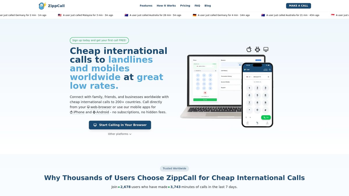 The Essential 02 International Calls Guide for 2025 - Affordable Alternatives: ZippCall for International Calls