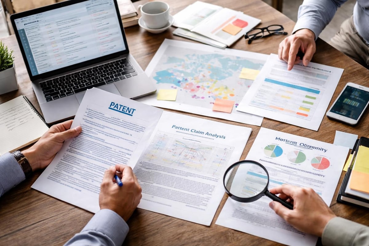 Patent portfolio evaluation process