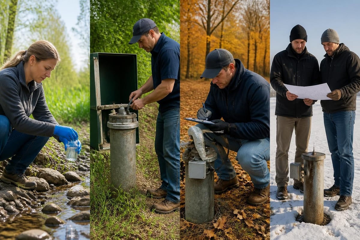 Borehole maintenance schedule
