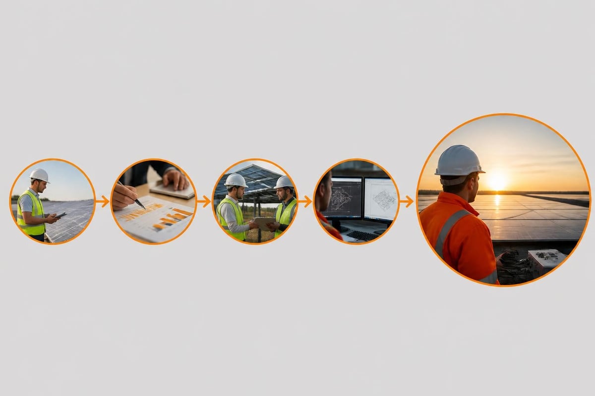 Solar engineering workflow