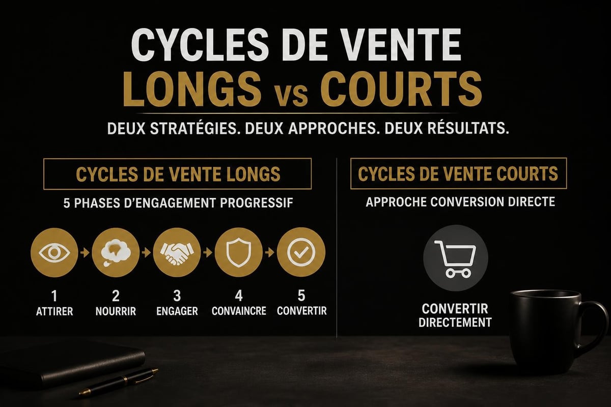 Advertising strategy for different sales cycles