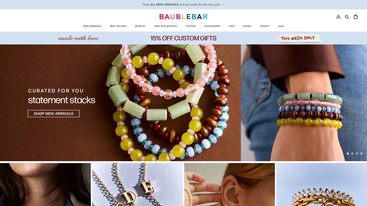 7 Best Trendy Inexpensive Jewelry Ideas for 2026 - BaubleBar - Fun and on-trend color