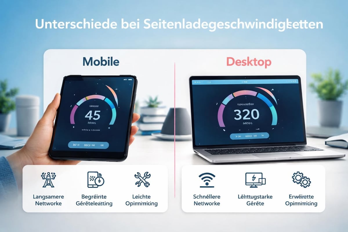 Mobile vs desktop performance