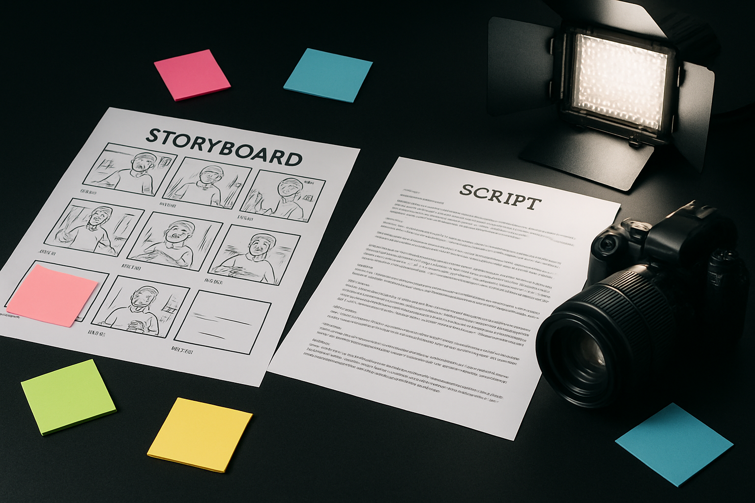 Plánování a příprava videa