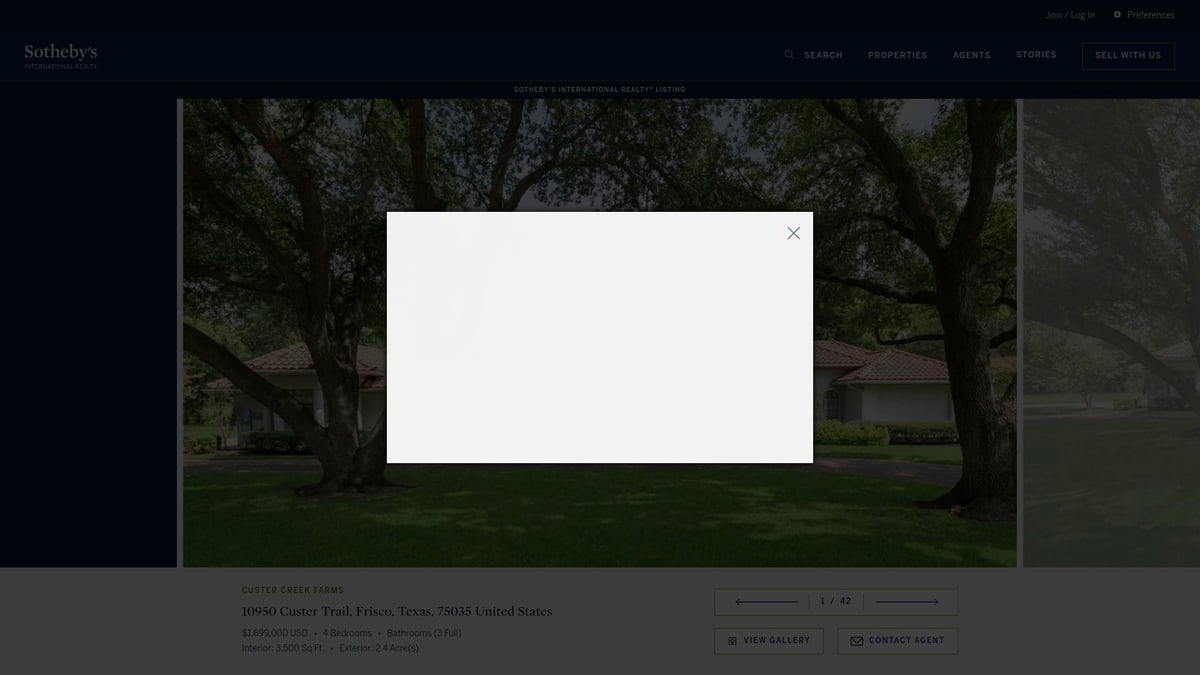 7 Best Frisco Homes for Sale in 2026 - 10950 Custer Trail, Frisco, TX 75035