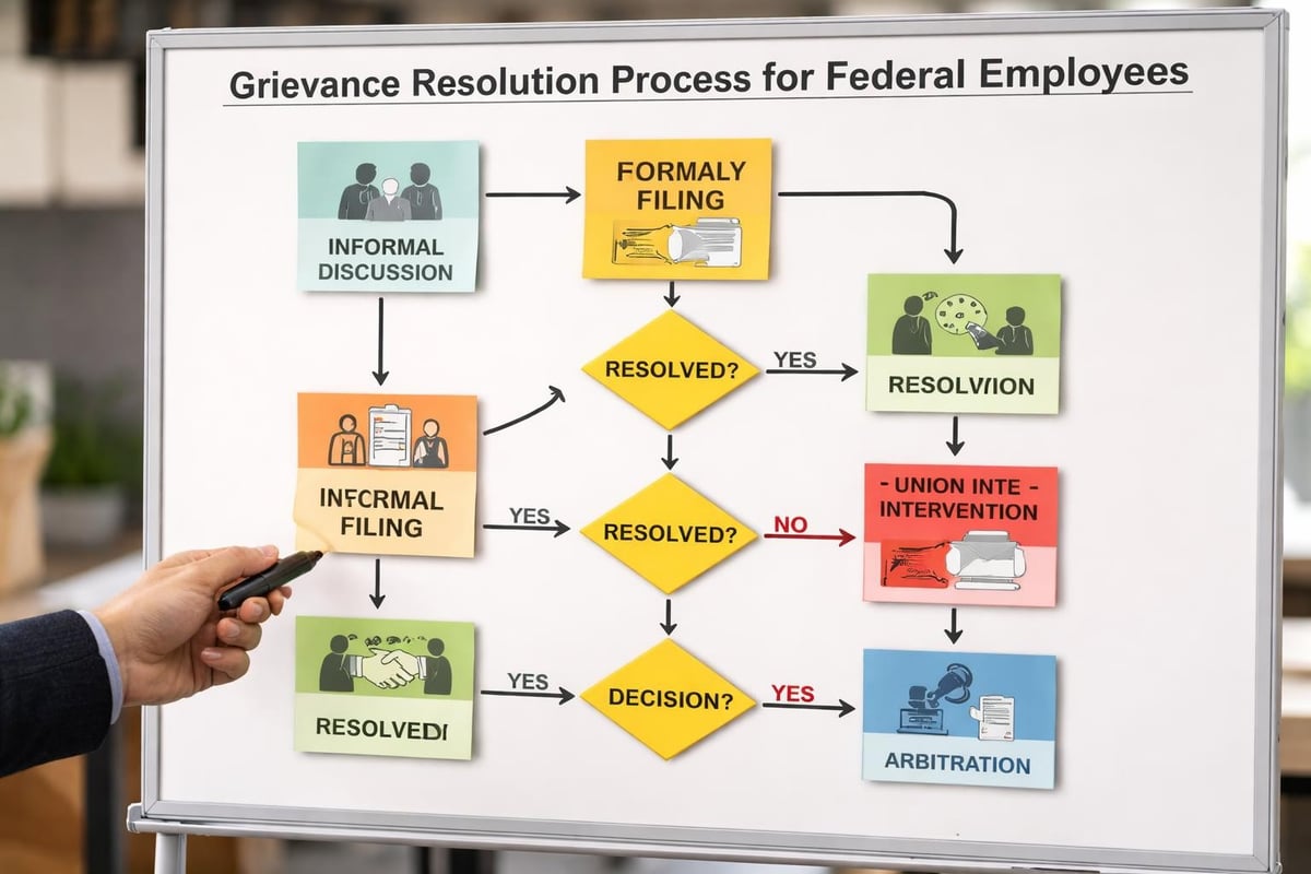 Federal employee grievance process