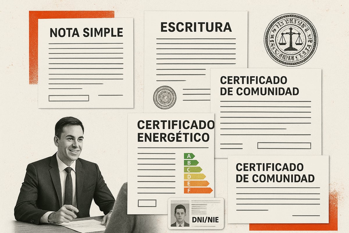 Los 6 documentos para vender casa en 2025 que no puedes olvidar