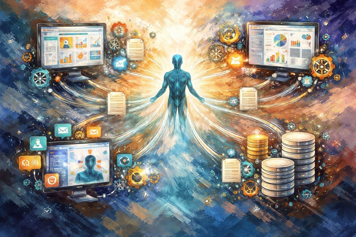 Intelligent agent integration workflow