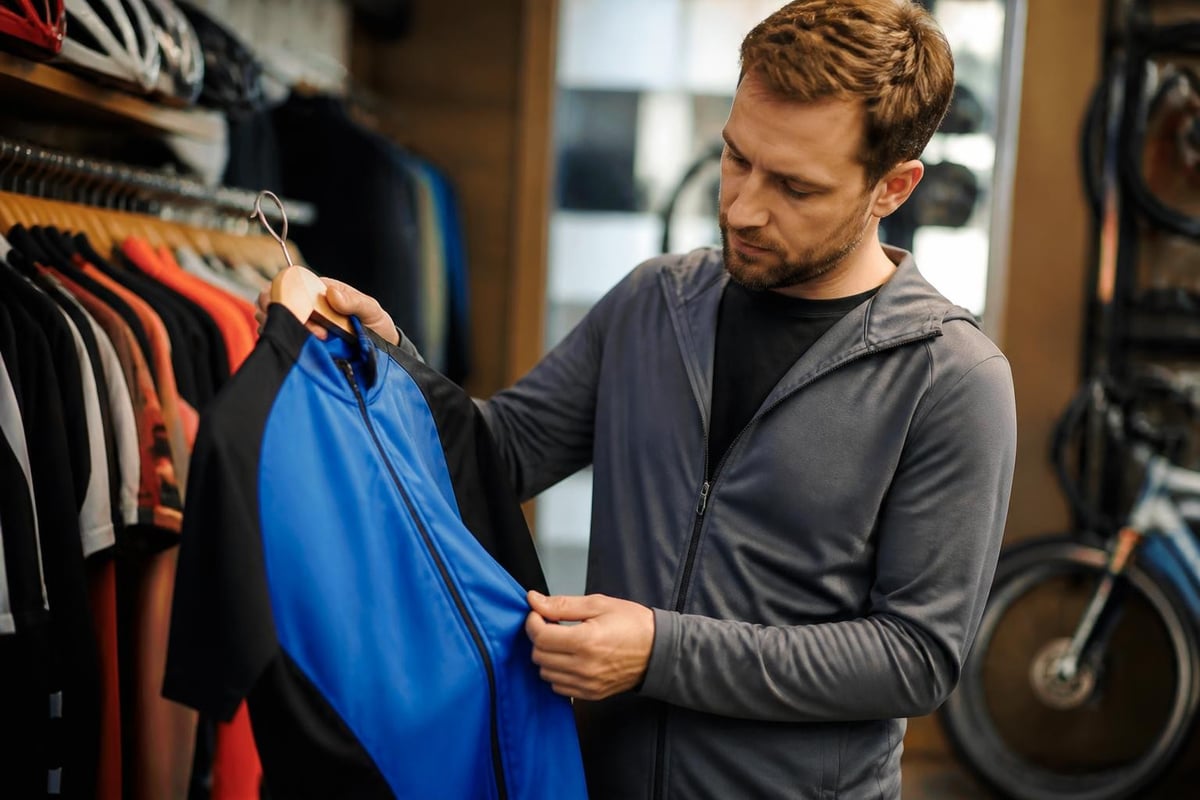 Quality assessment for discount cycling gear