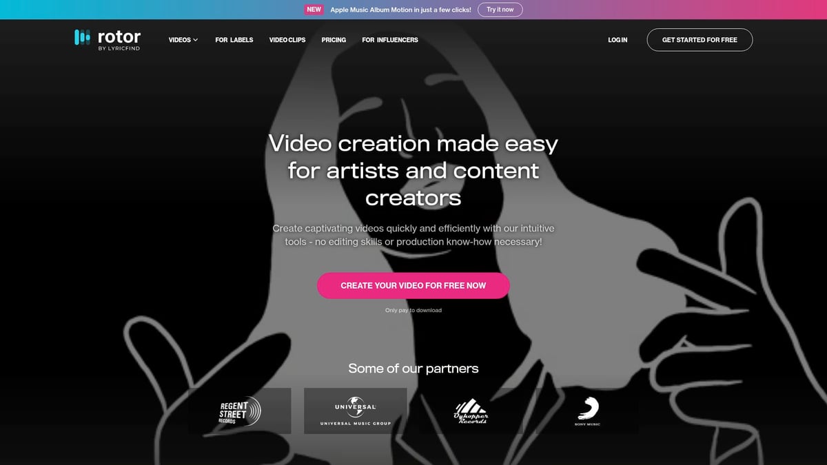 7 Game-Changing AI Music Video Creator Tools for 2025 - Rotor Videos
