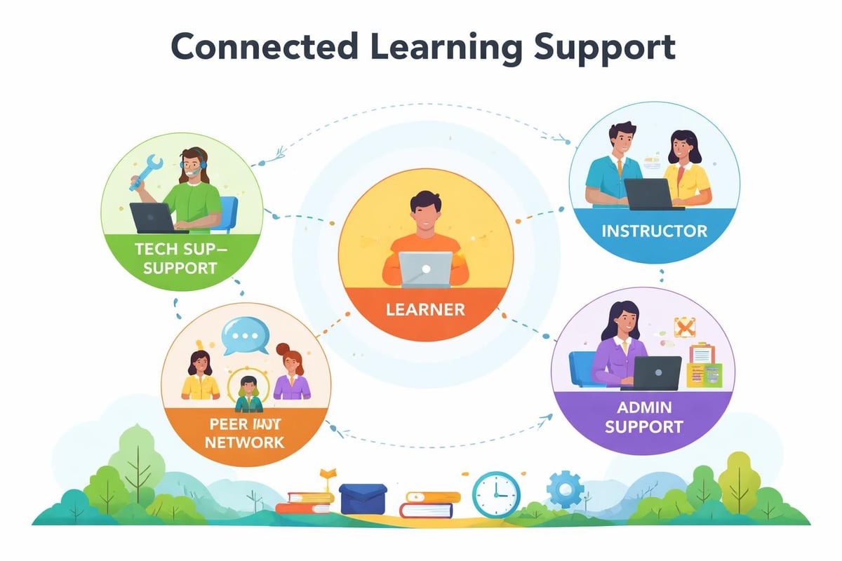 Learner support ecosystem