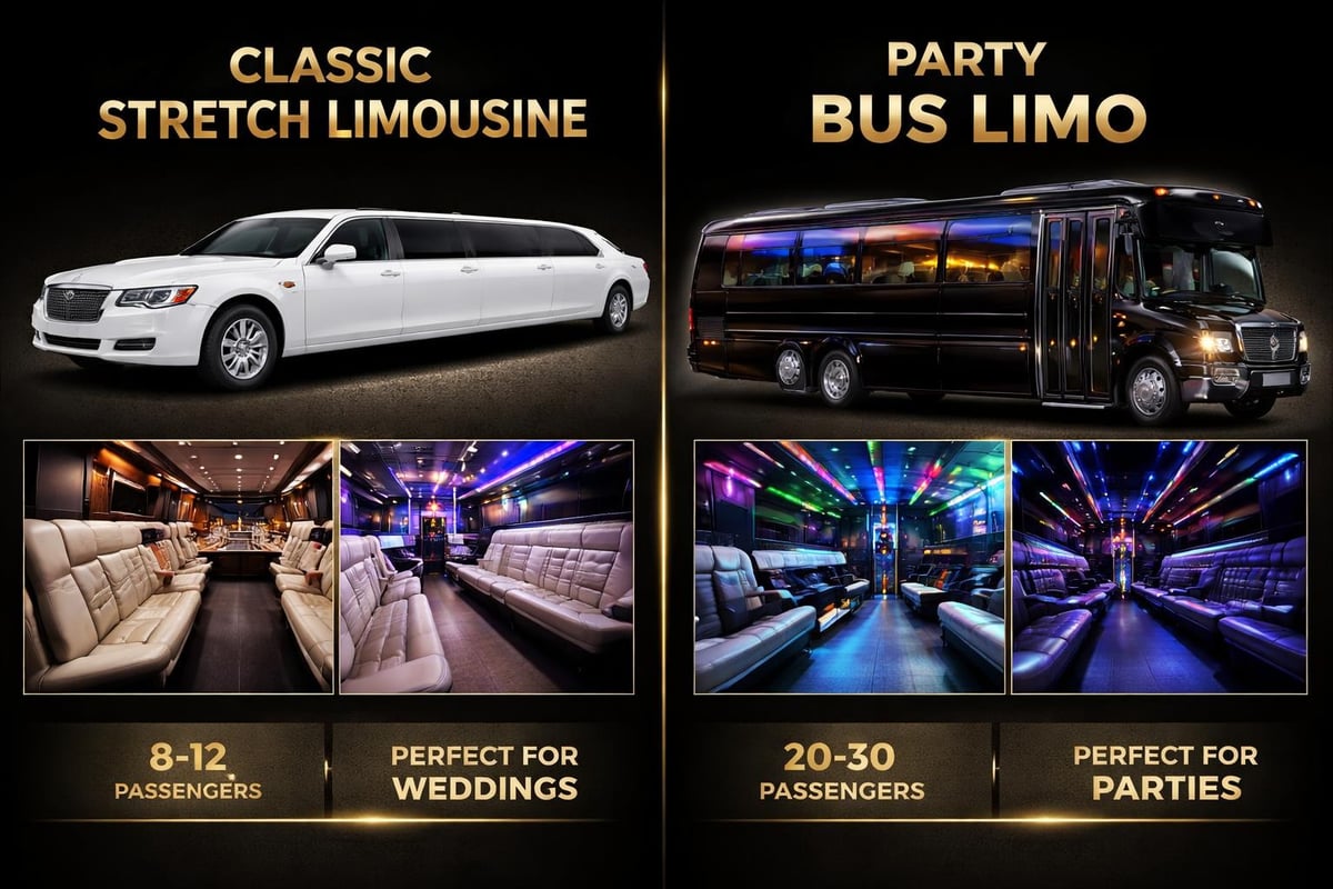 Different types of stretch limos