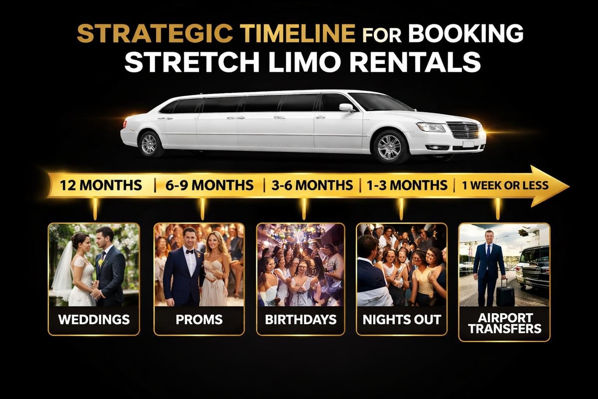 Limo booking timeline