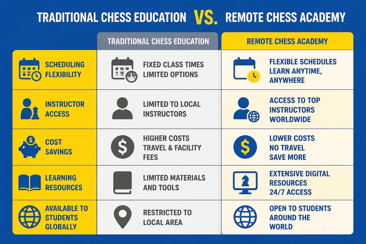 Online chess learning benefits
