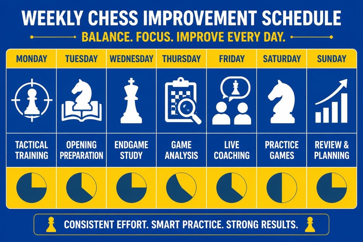 Chess study routine