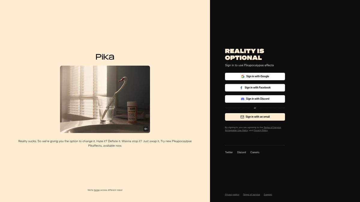 7 Essential Video Generate AI Tools to Try in 2025 - Pika Labs