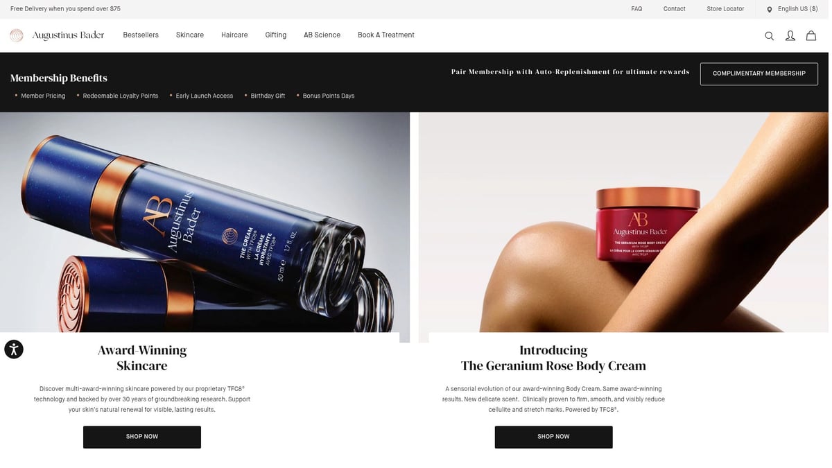 9 Essential Beauty Skin Care Products to Try in 2026 - 6. Augustinus Bader The Rich Cream