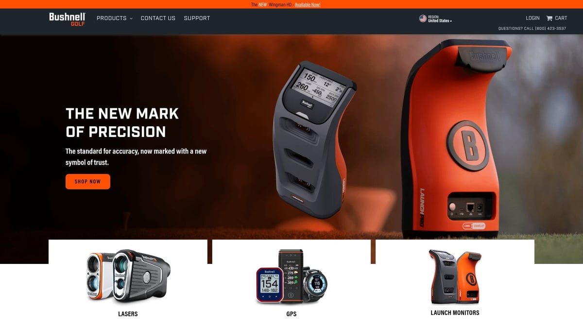 9 Brilliant Small Golf Gifts to Surprise Any Golfer in 2026 - Bushnell Phantom 3 GPS Rangefinder