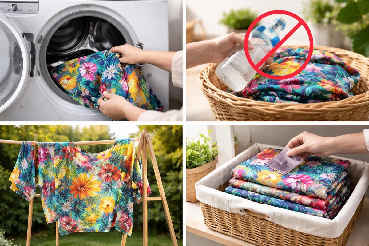Tea towel care routine