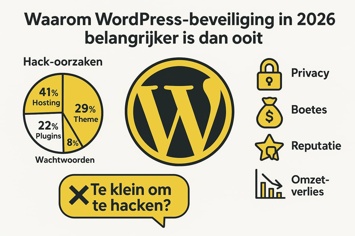 Waarom WordPress-beveiliging in 2026 belangrijker is dan ooit