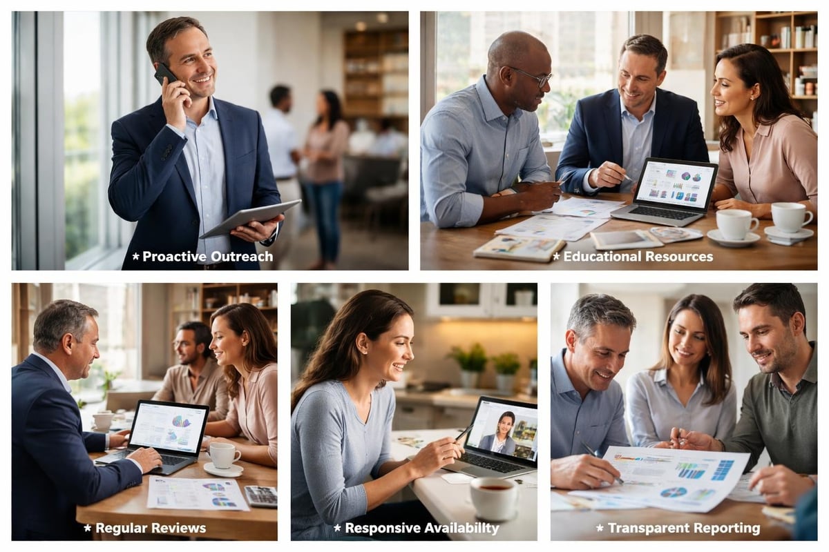 Advisor communication practices