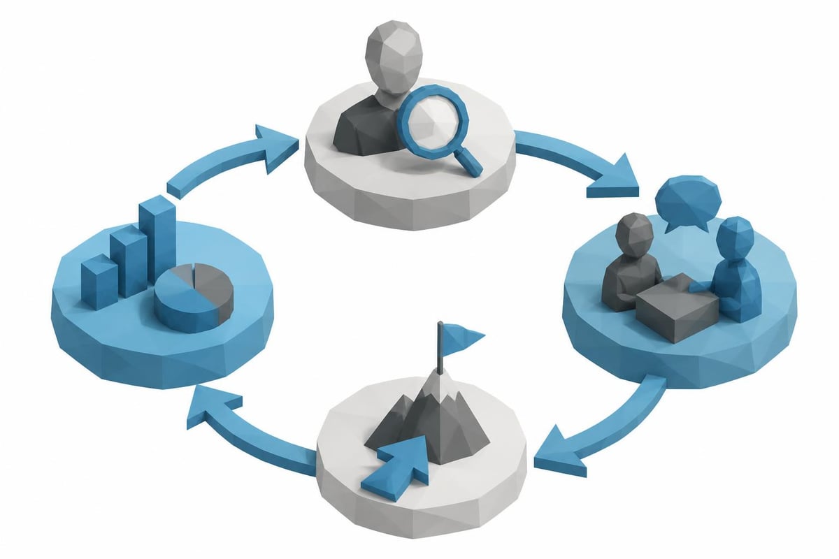 Leadership assessment and coaching intervention cycle