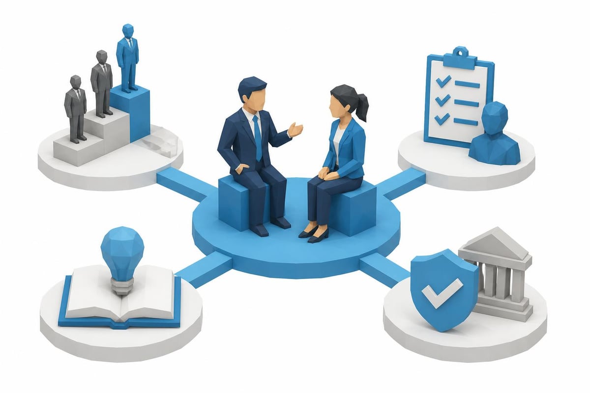 Corporate coaching integration with organizational systems