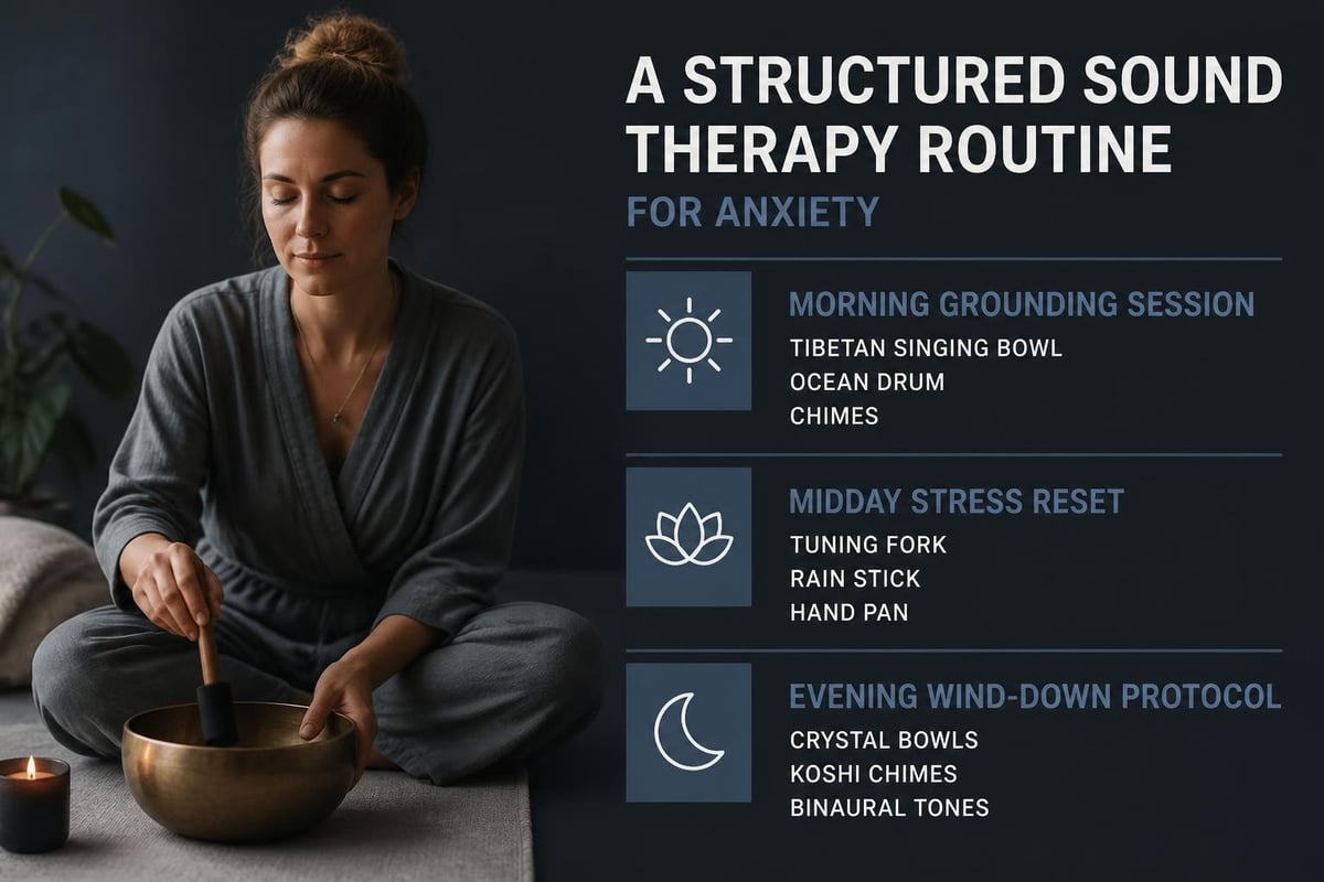 Daily sound therapy routine