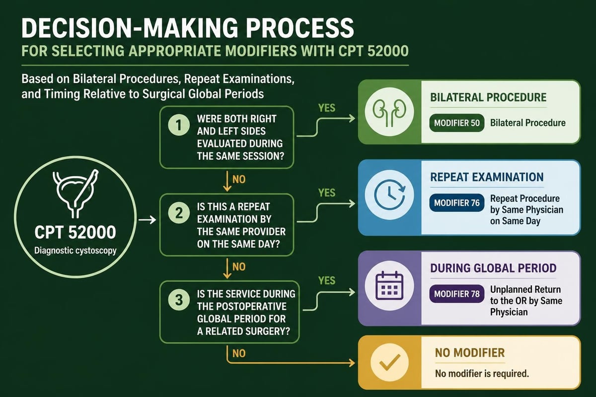 Modifier decision tree