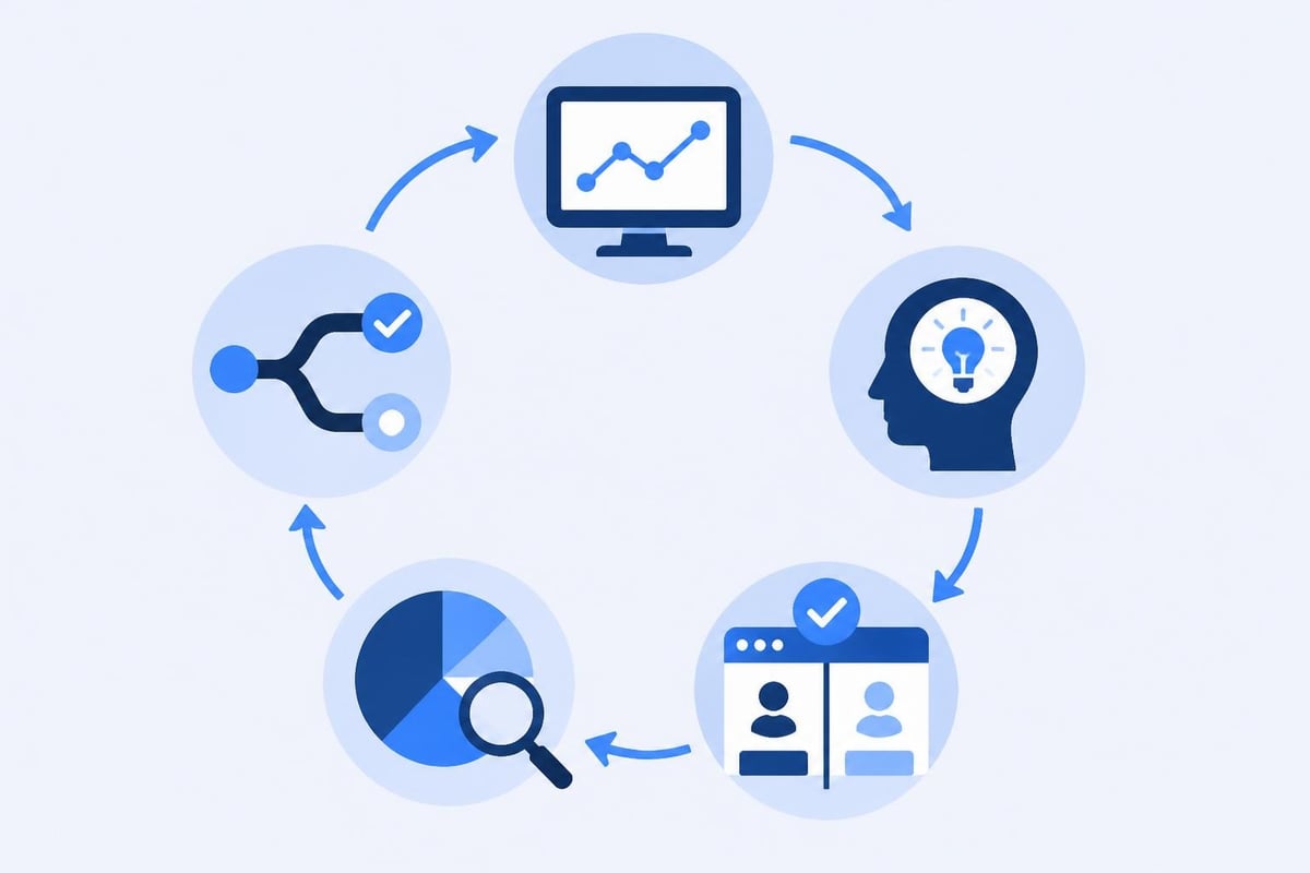Smart routing testing workflow