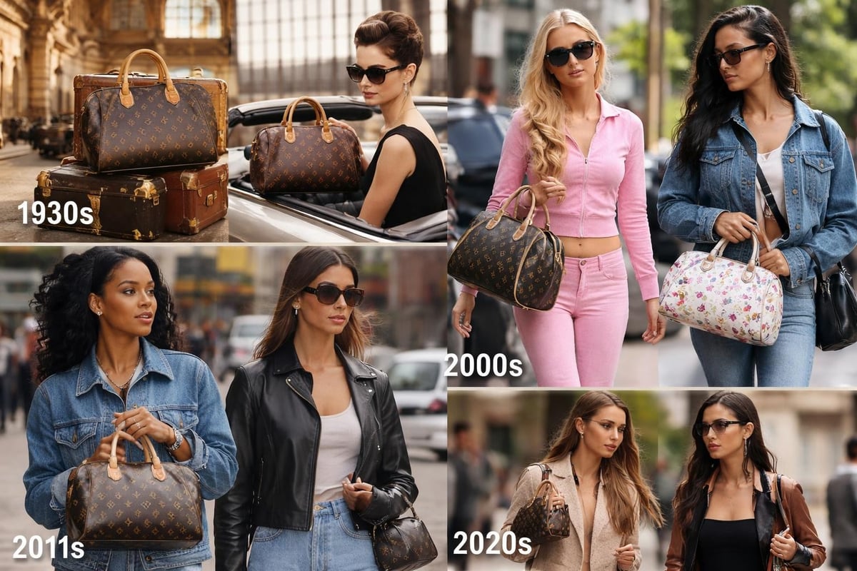 Historical timeline of Speedy bag