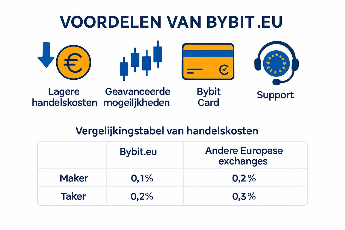 Nieuwe functies en voordelen van Bybit.eu voor Nederlanders