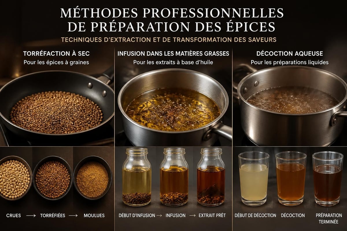 Techniques d'extraction des arômes