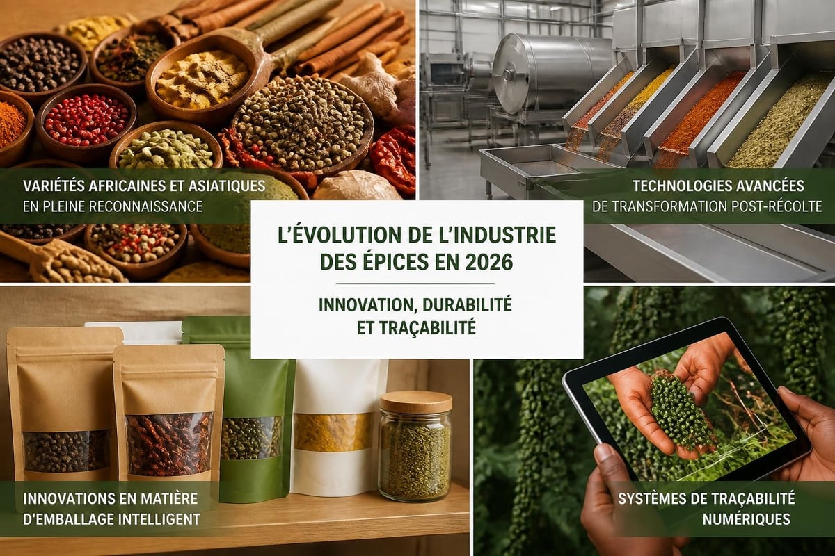 Innovations du marché des épices